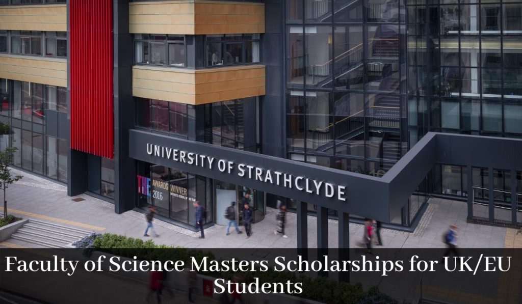 University of Strathclyde Scholarship in UK 2026/2027